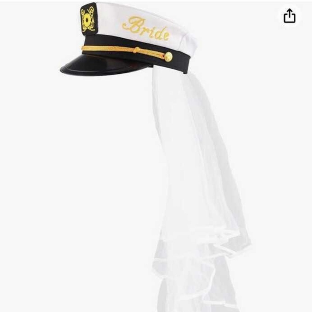 Bride Captain Hat